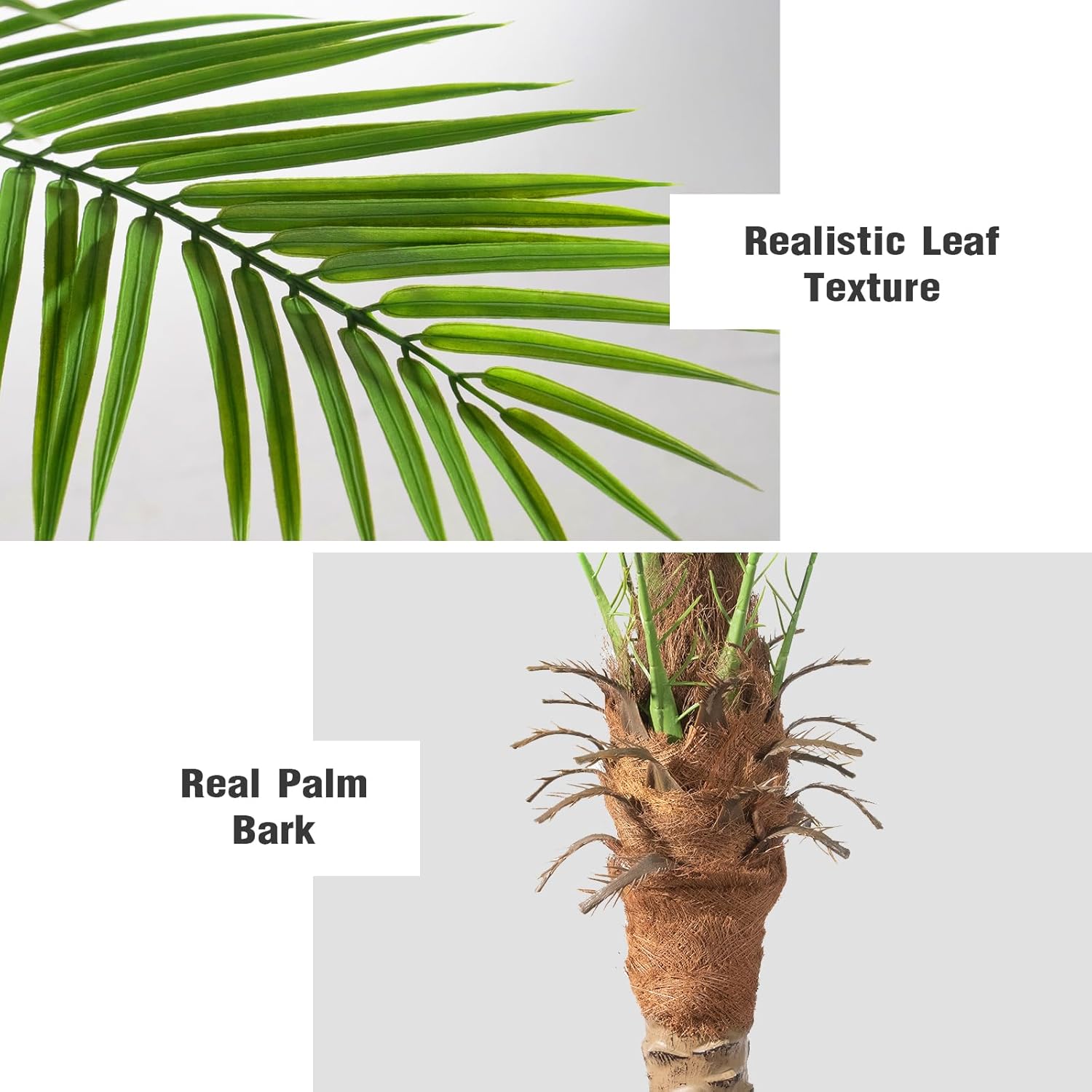 2 X Lifelike Artificial Palm Tree (1 FREE)